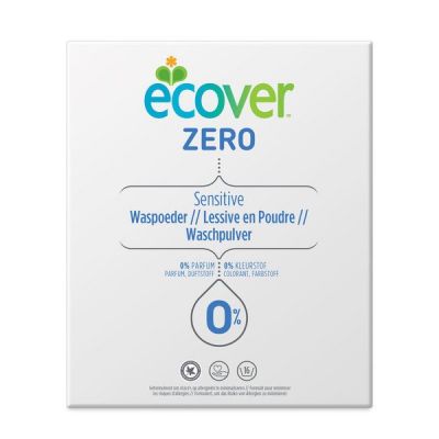 Waspoeder zero van Ecover, 10 x 1,2 kg
