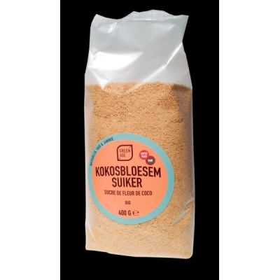 Kokosbloesemsuiker van GreenAge, 6 x 400 g