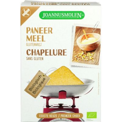 Paneermeel glutenvrij van Joannusmolen, 6 x 300 g