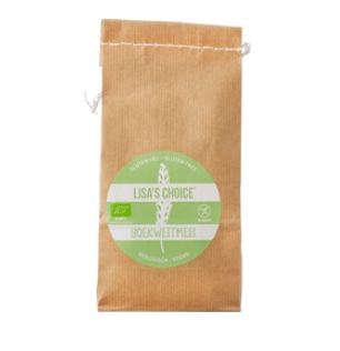 Boekweitmeel van Lisa`s choice, 6 x 450 g