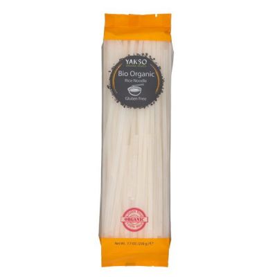Rijst wit noedels van Yakso, 12 x 220 g