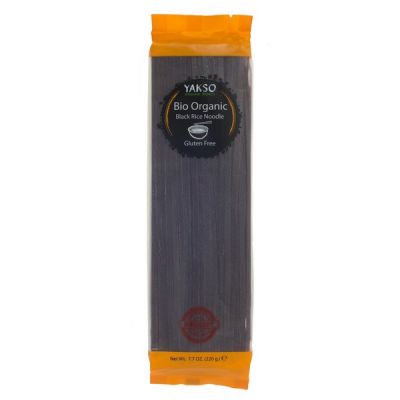 Rijst zwart Noedelsvan Yakso, 12 x 220 g