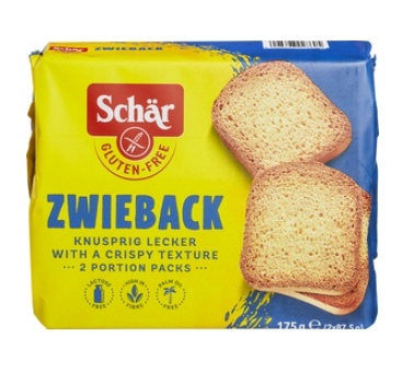 Toast Glutenvrij van Dr. Schär, 6 x 175 g GEEN BIO