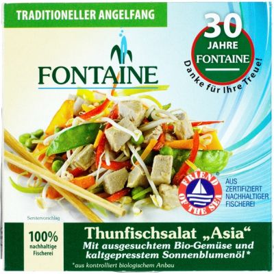 Aziatische Tonijnsalade van Fontaine, 8 x 200 g