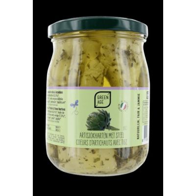 Artisjokharten met steel van GreenAge, 6 x 550 g