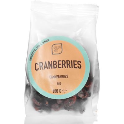 Cranberries van GreenAge, 7 x 100 g