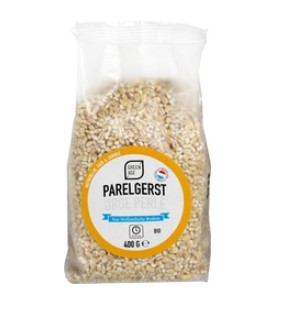 Gerst, Parelgerst van GreenAge, 6 x 400 g