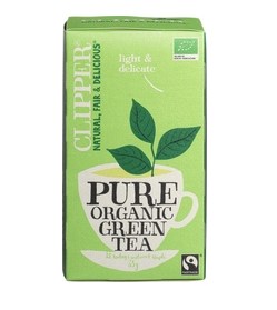 Organic Green Tea van Clipper, 4 x 20 stk Organic Green Tea van Clipper, 4 x 20 stk