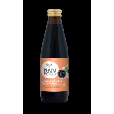 Zwarte Bes Oersap van Natufood, 6 x 330 ml Zwarte Bes Oersap van Natufood, 6 x 330 ml