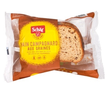 Meergranenbrood glutenvrij van Dr. Schär, 5 x 250 g NIET BIO