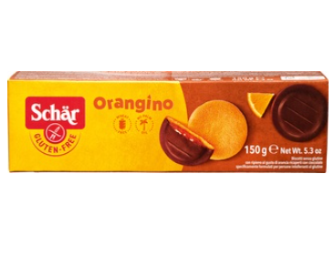 Orangino Koekjes glutenvrij van Dr. Schär, 8 x 150 g NIET BIO Orangino Koekjes glutenvrij van Dr. Schär, 8 x 150 g NIET BIO