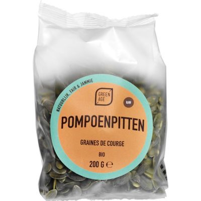Pompoenpitten van GreenAge, 8 x 200 g Pompoenpitten van GreenAge, 8 x 200 g