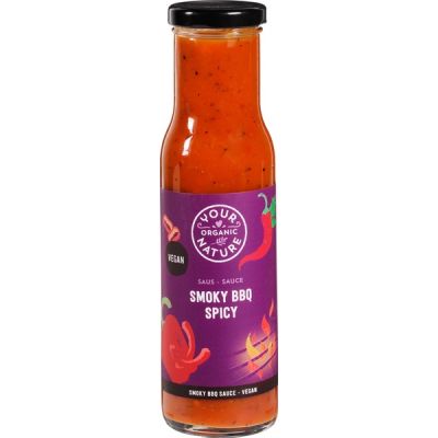 Barbeque saus Smoky van Your Organic Nature, 6 x 250 ml