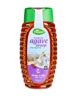 Agavesiroop donker van De Traay, 6 x 490 g