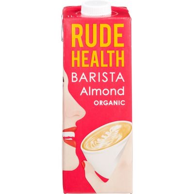 Amandel drink Barista ongezoet van Rude Health, 6 x 1 l