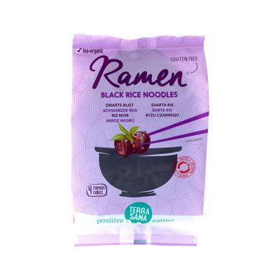 Ramen zwarte rijst van TerraSana, 6 x 280 g