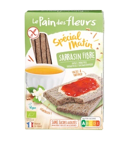 Boekweit Mais Tijgernoot vezel Crispbread GV van Pain des Fleurs