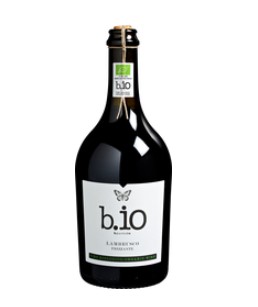 Rode Wijn Lambrusco frizzante van B.io, 6 x 750 ml