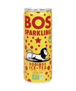 Ice tea sparking lemon van BOS excl statiegeld, 12 x 250 ml