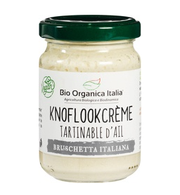 Knoflook crème van Biorganica Nuova, 6 x 140 g