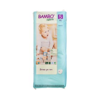 Junior luier 5 (12-18kg) van Bambo Nature, 3 x 44 stk