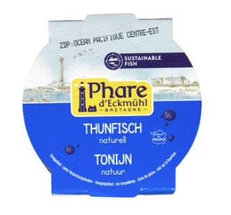 Tonijn naturel van Phare d`Eckmühl, 9 x 160 g