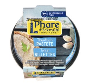 Rillettes van tonijn van Phare d`Eckmühl, 12 x 120 g