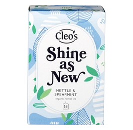 Kruidenthee: shine as new van Cleo`s, 5 x 18 builtjes