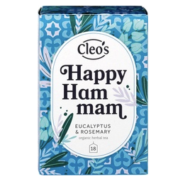 Kruidenthee: Happy Hammam van Cleo`s, 5 x 18 builtjes