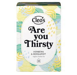 Kruidenthee: are you thirsty van Cleo`s, 5 x 18 builtjes