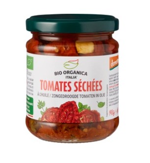 Zongedroogde tomaten in olie van Bio Organica Italia, 5 x 190 g