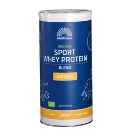 Organic Sport Whey Protein Blend Naturel van Mattisson, 1 x 450