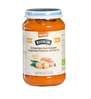 Babyvoeding Groenten aardappel 6+ mnd van Biobim, 6 x 190 g