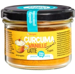 Curcuma vanilla latte van TerraSana, 6 x 70 g