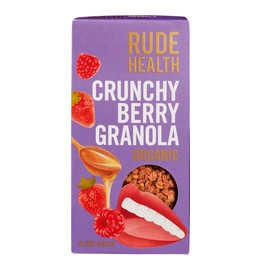 Crunchy Berry Granola van Rude Health, 6 x 400 g