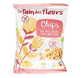 Chips Kikkererwten van Le Pain Des Fleurs, 6 x 50 g