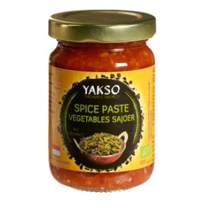 Spice paste vegetables sajoer van Yakso, 6 x 100 g