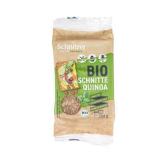Quinoa brood van Schnitzer, 6x 250 g