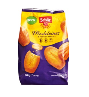 Madeleines Glutenvrij van Dr. Schär, 5 x 240 g NIET BIO