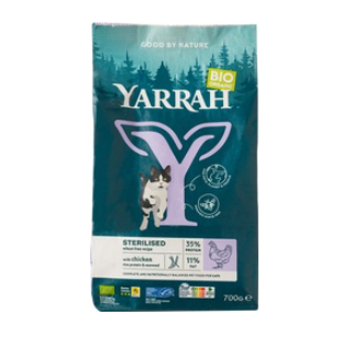 Kattenbrokken graanvrij van Yarrah, 6 x 700 g
