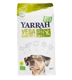 Hondenbrokken vega tarwevrij van Yarrah, 4 x 2 kg Hondenbrokken vega tarwevrij van Yarrah, 4 x 2 kg