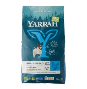 Hondenbrokken kleine honden van Yarrah, 1 x 5 kg Hondenbrokken kleine honden van Yarrah, 1 x 5 kg