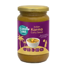 Curry Indiase Korma van TerraSana, 6 x 350 g