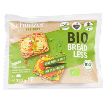 Meerzadenbrood bread less glutenvrij van Schnitzer, 5 x 350 g