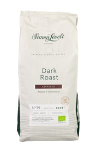 Dark roast koffiebonen van Simon Lévelt, 6 x 1000 g