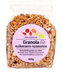 Granola notenmix suikerarm van Lanskroon, 10 x 400 g