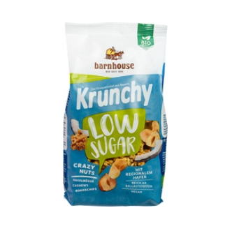 Krunchy Low sugar crazy nuts van Barnhouse, 6 x 375 g
