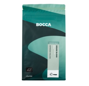 Arabica House Blend Espresso van Bocca gemalen, 8 x 250 g