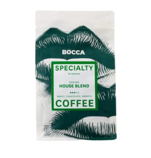 Arabica House Blend Espresso van Bocca gemalen, 8 x 250 g