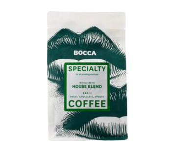 Arabica House blend van Bocca bonen, 8 x 250 g